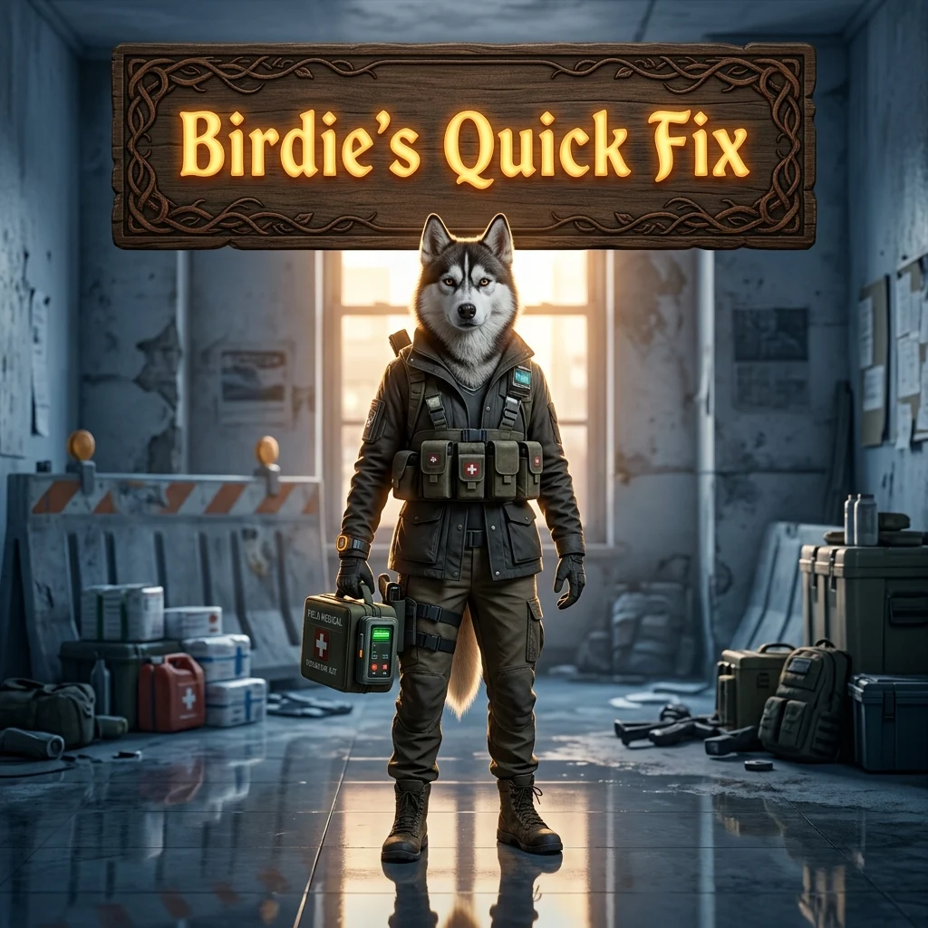 Promotional image for Birdie’s Quick Fix Pack Boost in The Division 2, a service associated with The Division 2.