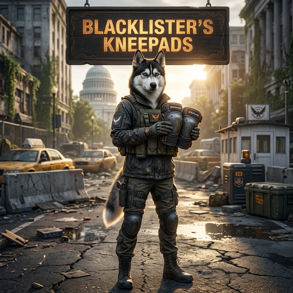 Promotional image representing the Blacklister’s Kneepads Boost in The Division 2 service.