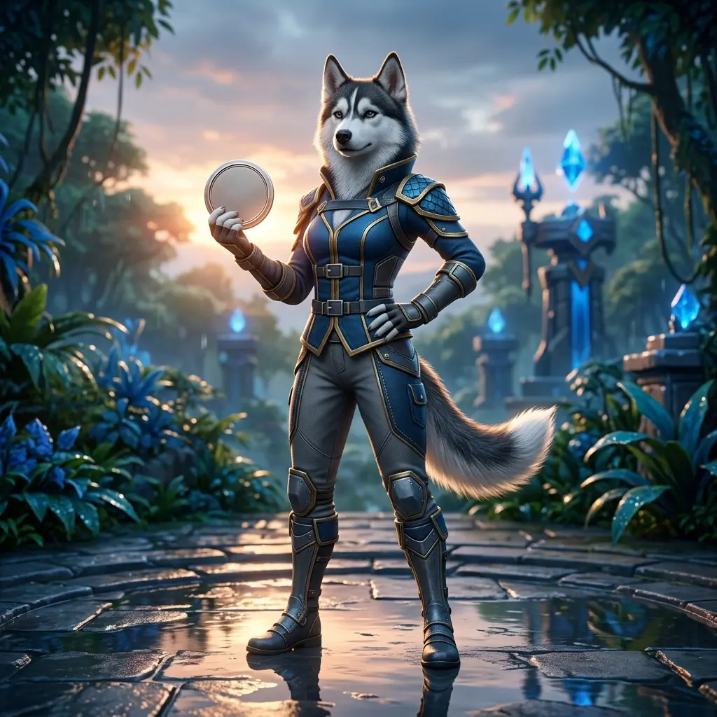 Ilustracja promocyjna usługi boostowania placementów w LoL, bez czytelnych napisów i oznaczeń.