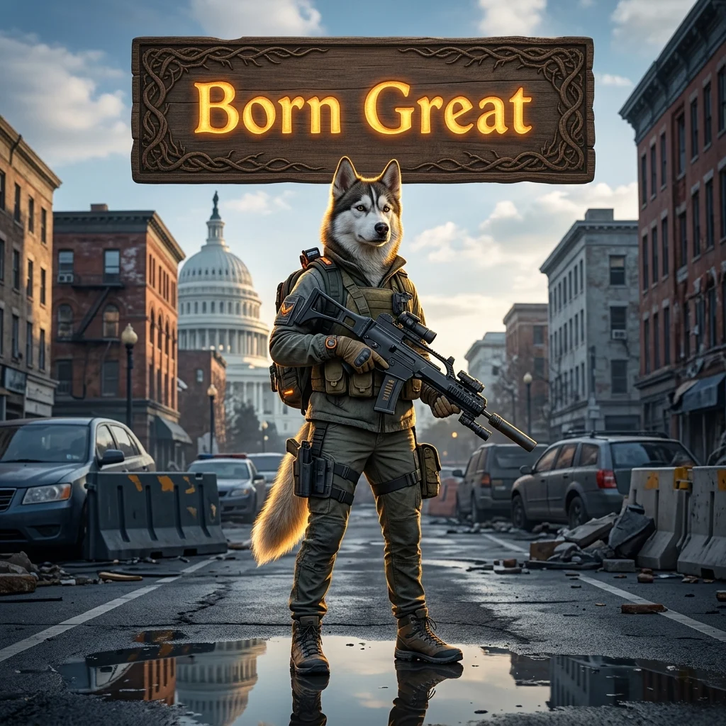 Promotional image for the Born Great Military G36 AR Named Weapon Boost in The Division 2.