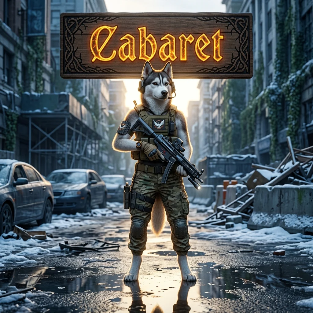 Promotional image for the Cabaret MP5 ST Named Weapon Boost service in The Division 2.
