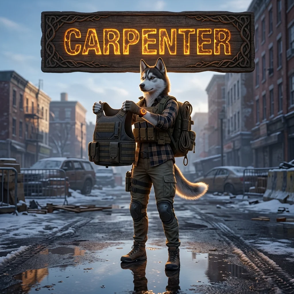 Promotional image for the Carpenter Named Chest Piece Boost service in The Division 2