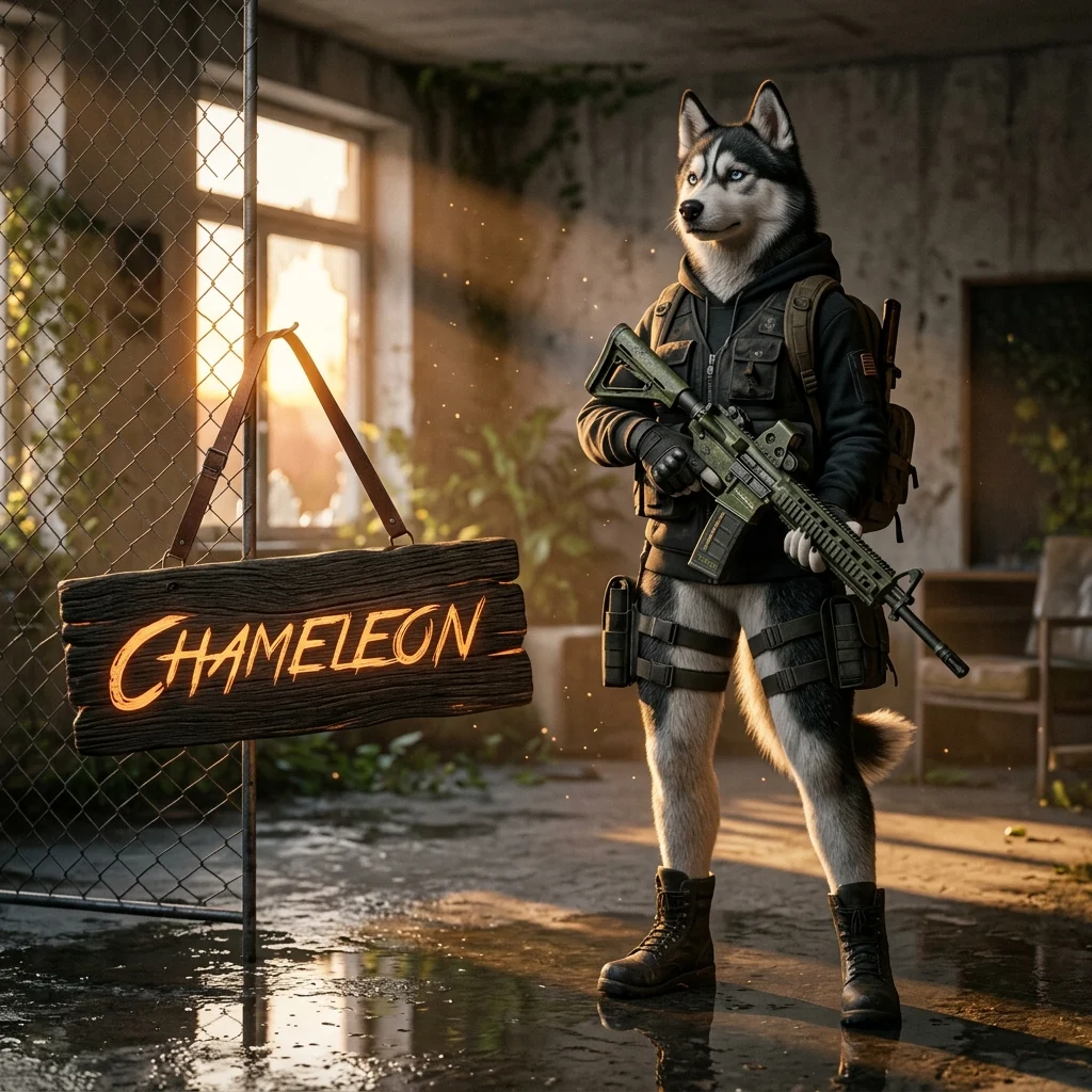 Promotional image for the Chameleon Boost service in The Division 2, representing the listed boost product