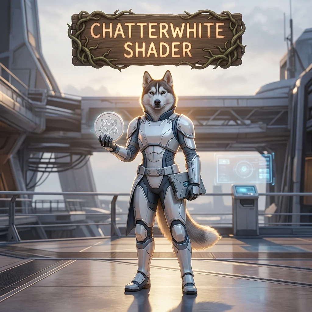 Promotional image representing Chatterwhite Shader Boost in Destiny 2.