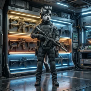 Illustration présentant le classement général des armes dans l’univers de War Dogs.