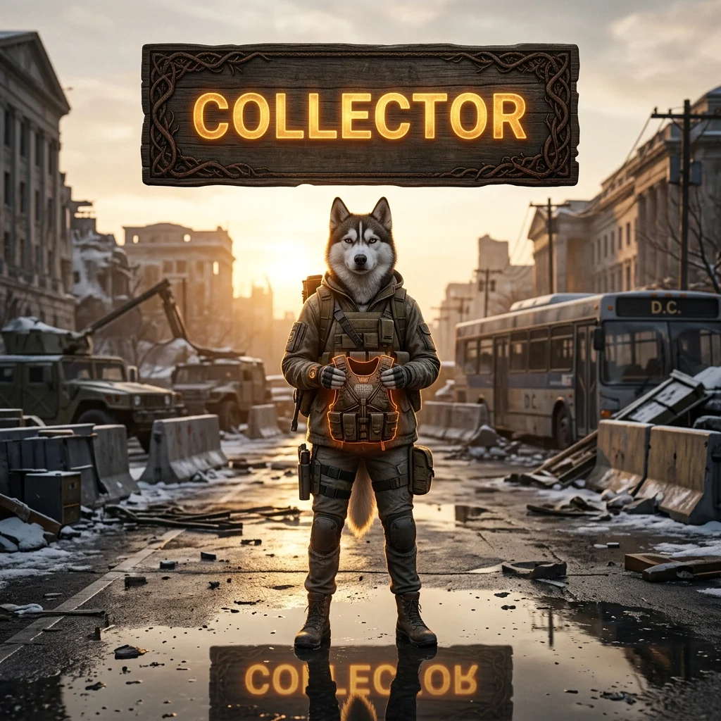 Promotional image for the Collector Exotic Chest Piece Boost in The Division 2, a Division 2 boost service focused on the Collector Exotic Chest Piece.