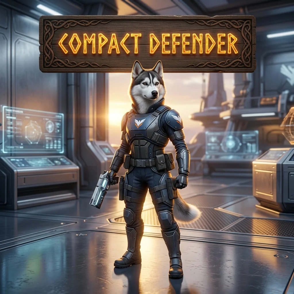Promotional image representing the Compact Defender Boost service in Destiny 2