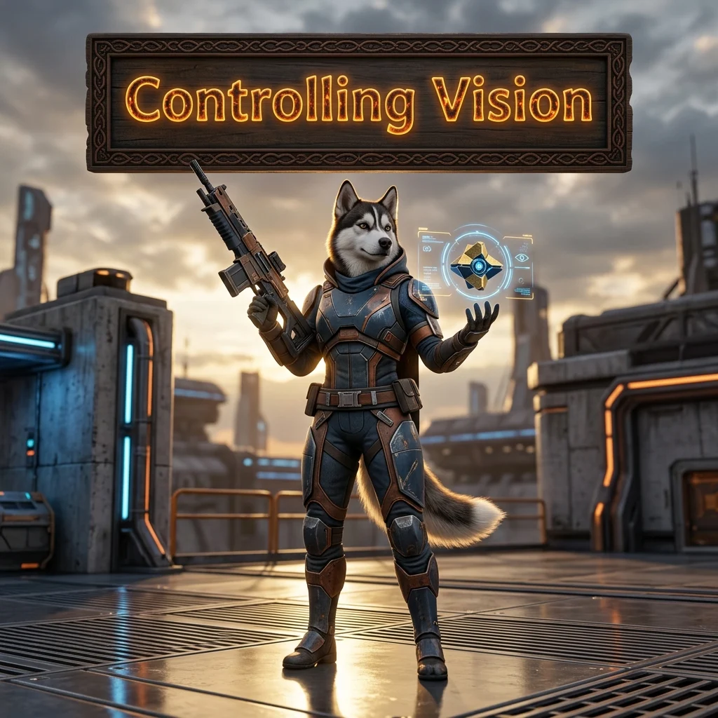 Promotional image for the Controlling Vision Boost in Destiny 2 service and its Vision boost offering
