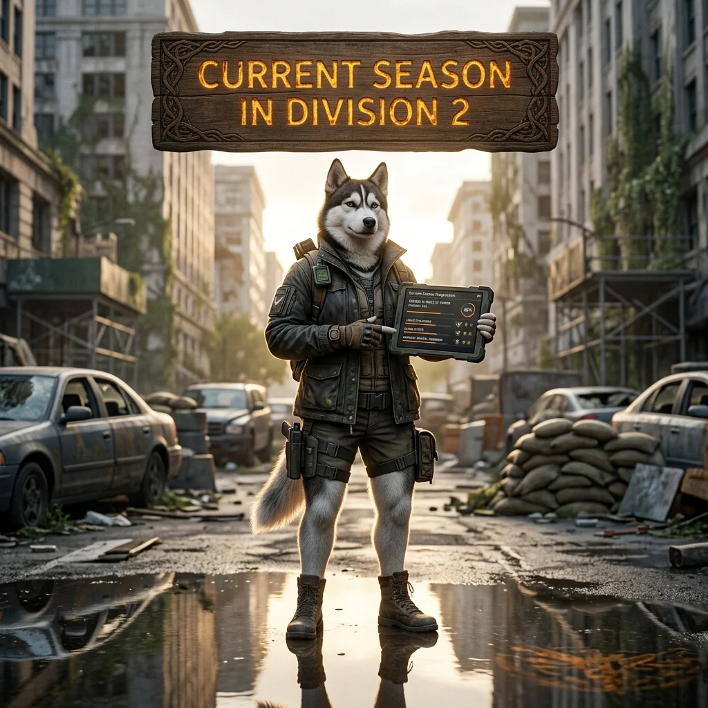 Promotional image for Current Season Boosting Services in Division 2, focused on the current season service for The Division 2.