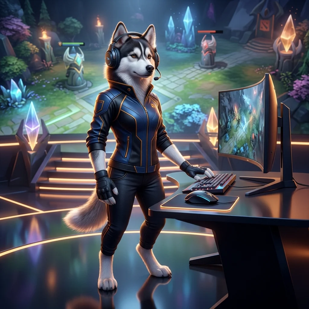Dota 2 کے لیے MMR اضافے کی نمائندگی کرتی ہوئی مسابقتی آن لائن گیمنگ کی ڈیجیٹل تصویر، بغیر کسی قابلِ مطالعہ متن یا نشان کے