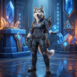 Vizualna predstavitev dodatnih storitev za igro League of Legends brez vidnega besedila ali znakov.