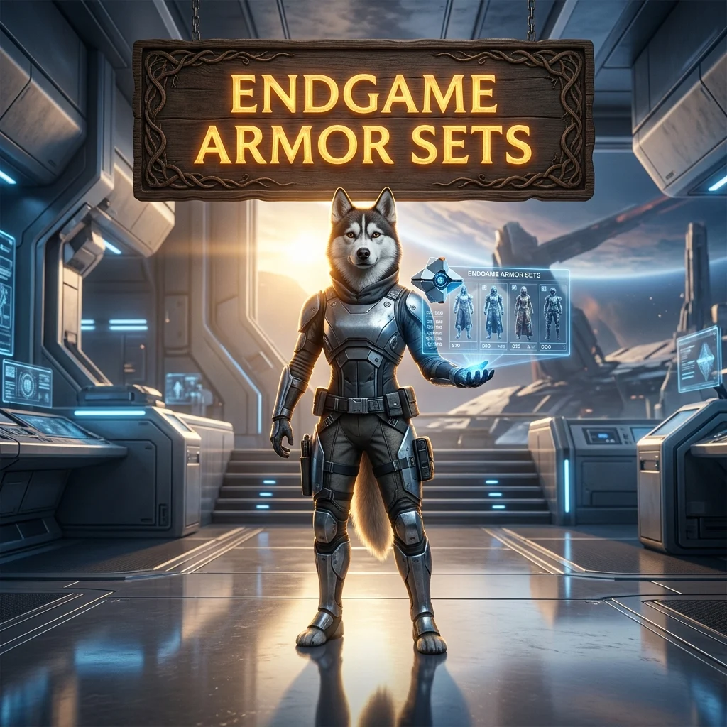 Promotional image for Endgame Armor Sets Boost in Destiny 2, a service focused on obtaining endgame armor sets.