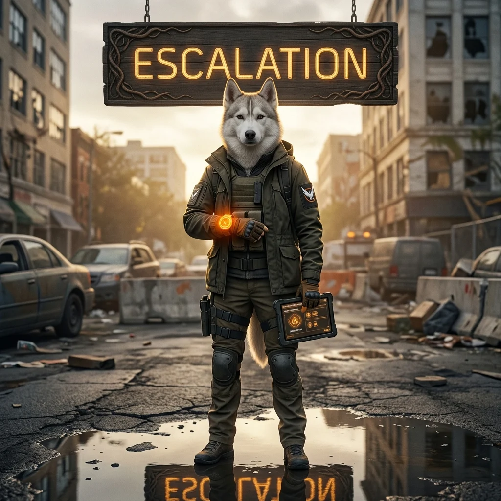 Promotional image for Escalation Boost in The Division 2, a Division 2 boost service
