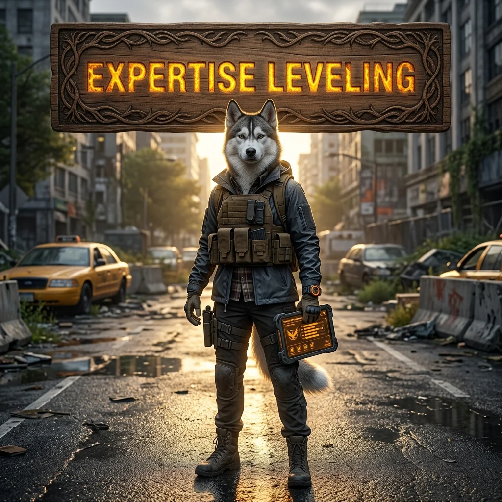 Promotional image representing an Expertise Leveling Boost service for The Division 2.