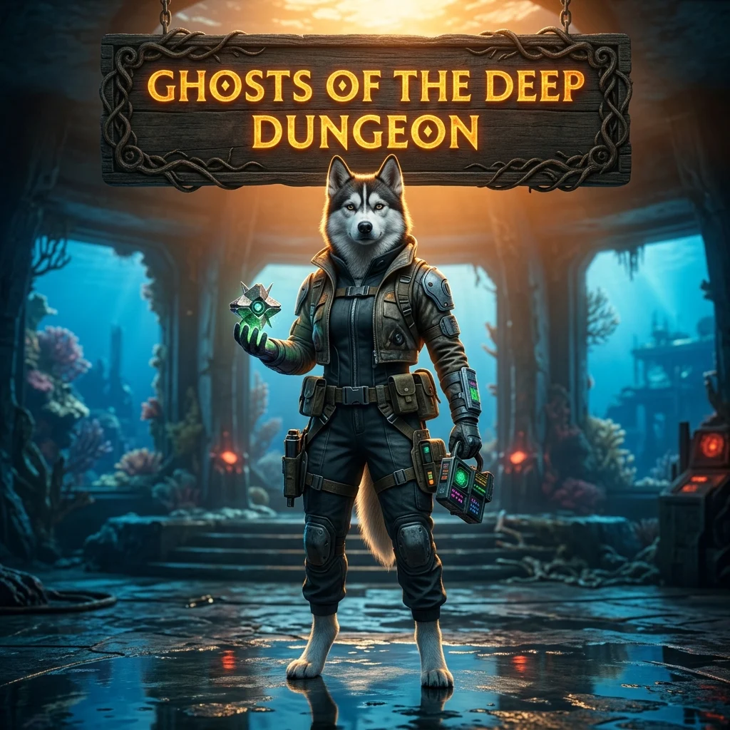 Promotional image for the Ghosts of the Deep Dungeon Boost service in Destiny 2