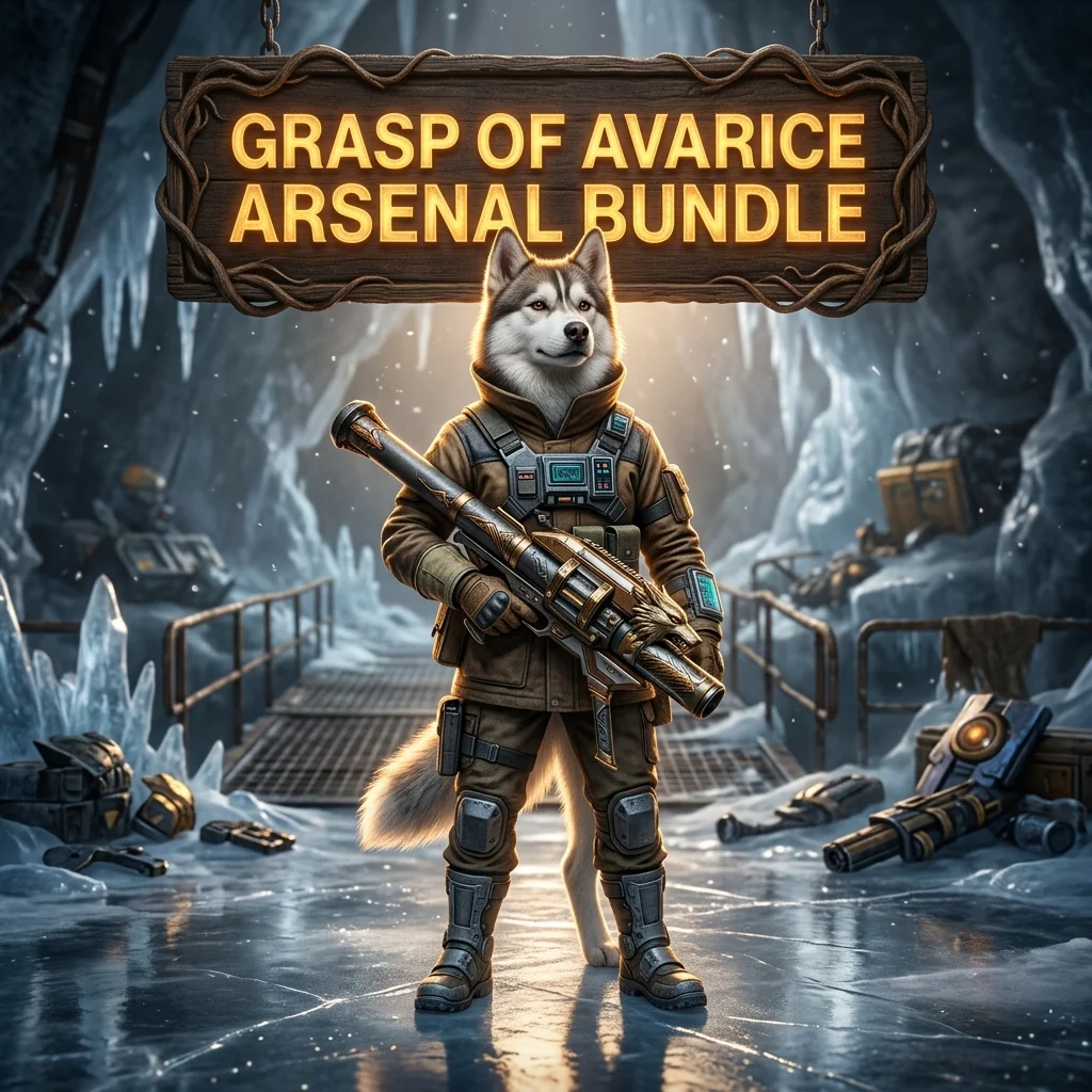 Promotional image for the Grasp of Avarice Arsenal Bundle Boost in Destiny 2 service