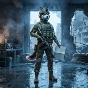 Stemningsfuld illustration fra Call of Duty Modern Warfare 4 til en samling gratis guides.