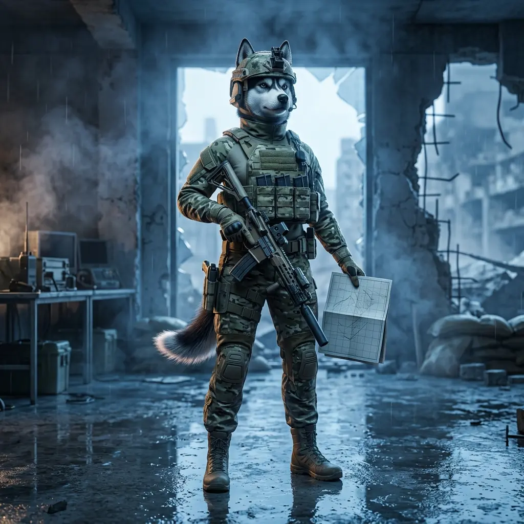 Stemningsfuld illustration fra Call of Duty Modern Warfare 4 til en samling gratis guides.