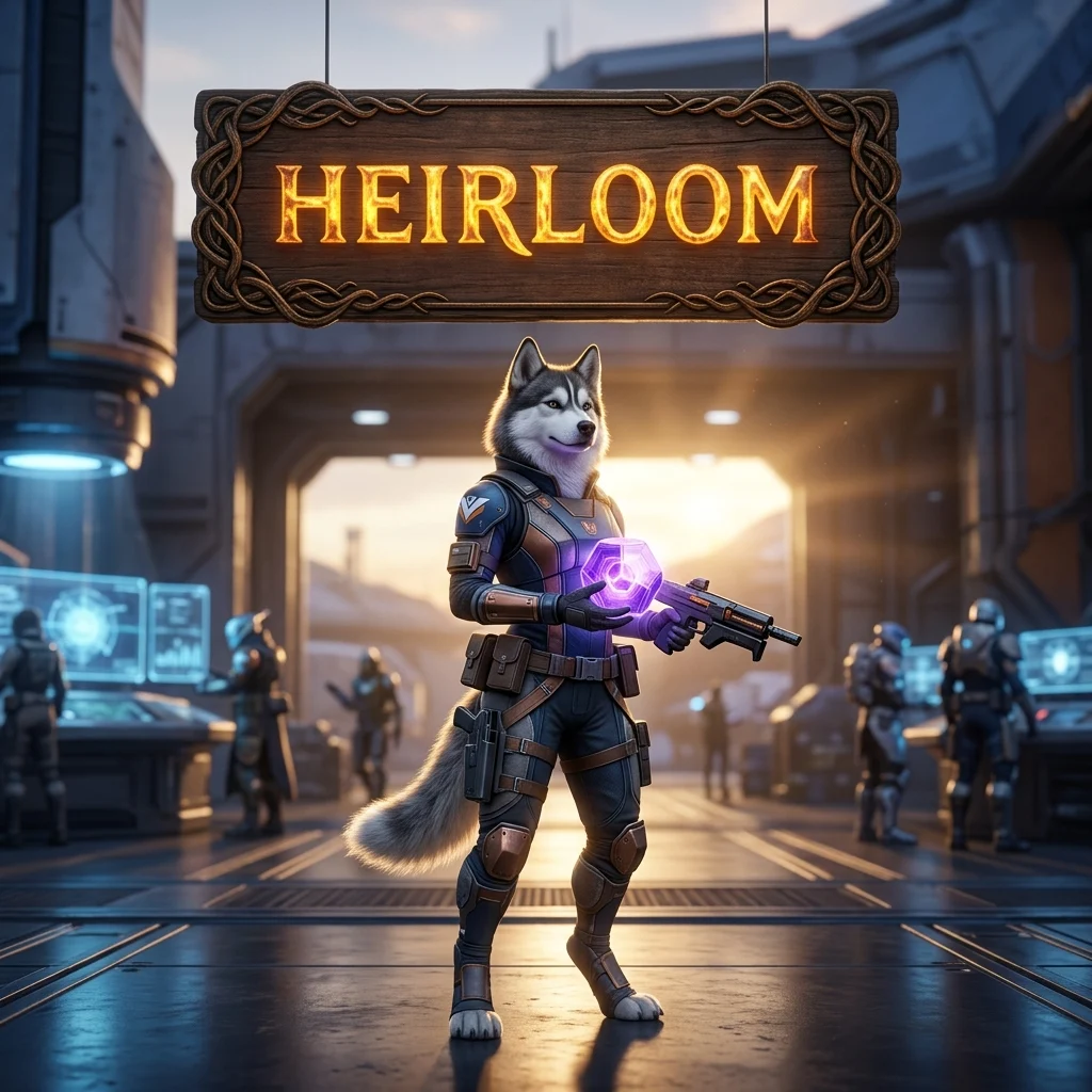 Destiny 2 Heirloom Boost promotional image representing the Heirloom Boost service