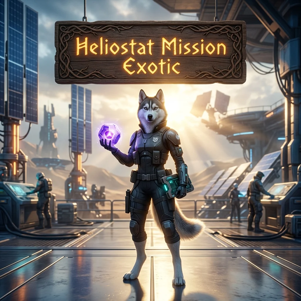 Promotional image for the Heliostat Mission Exotic Boost service in Destiny 2