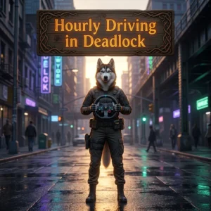 Promotional image for Hourly Driving in Deadlock and its hourly driving service