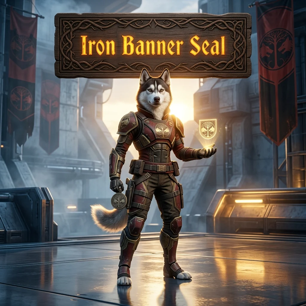 Promotional image for the Iron Banner Seal Boost service in Destiny 2