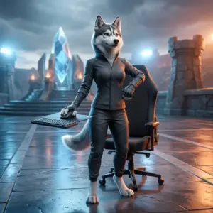 Ilustrasi bertema permainan kompetitif untuk layanan boost placement LoL, tanpa teks yang terbaca.