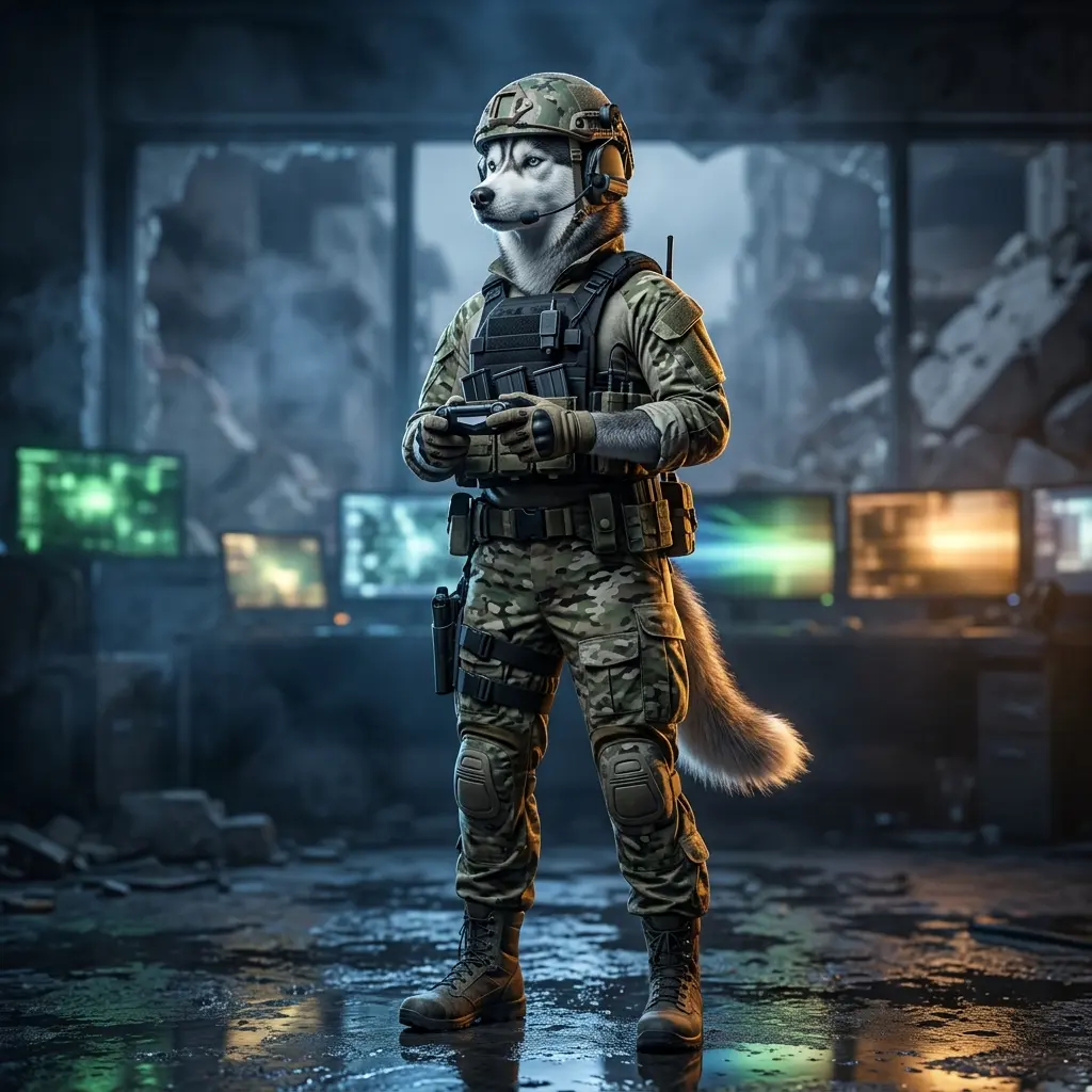 Ilustrasi layanan joki Call of Duty Modern Warfare 4 tanpa teks yang dapat dibaca