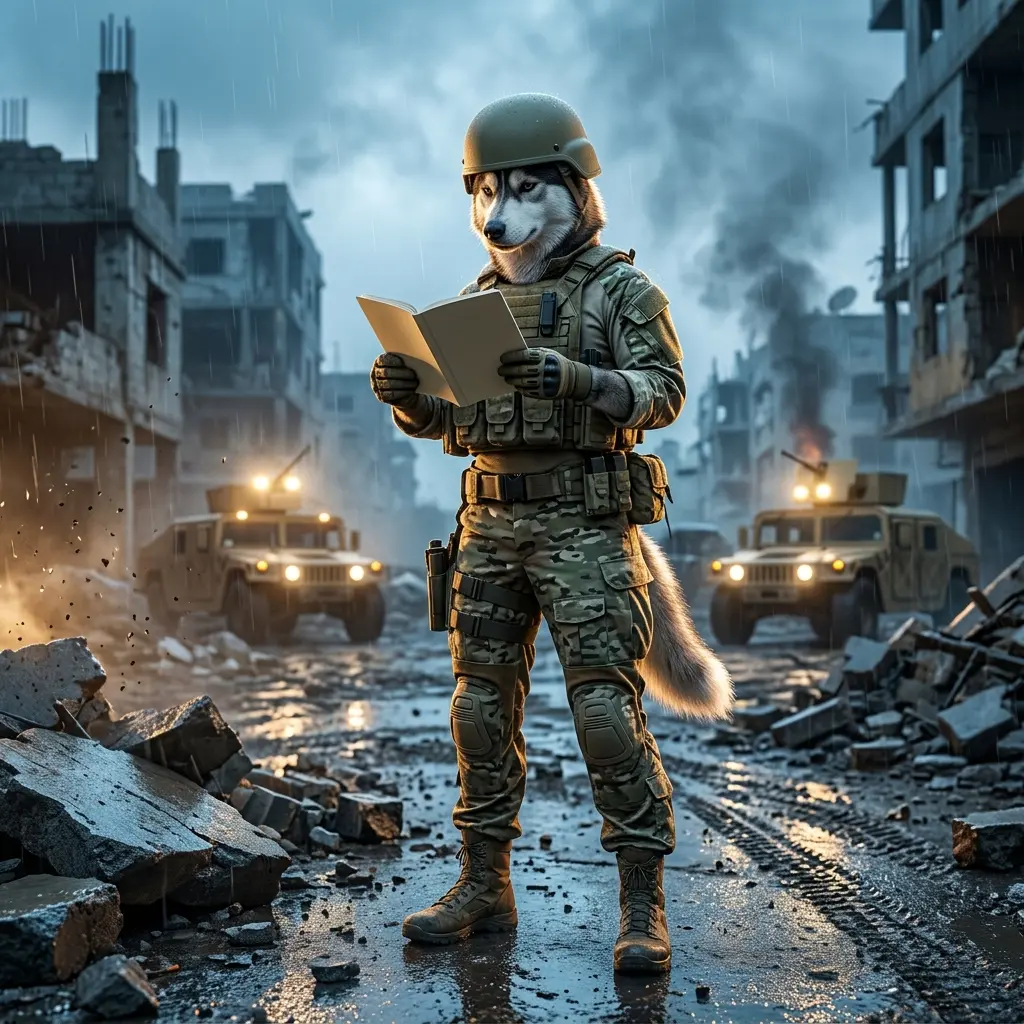 Thematische Illustration zu kostenlosen Guides für Call of Duty: Modern Warfare 4 ohne lesbaren Text oder erkennbare Beschilderung