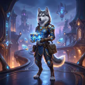 Fantasifull illustration för en League of Legends RP-gåva, utan synlig text