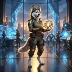 Stemningsfuld illustration fra League of Legends-universet til øvrige tjenester, uden læsbar tekst eller tydelige skilte.