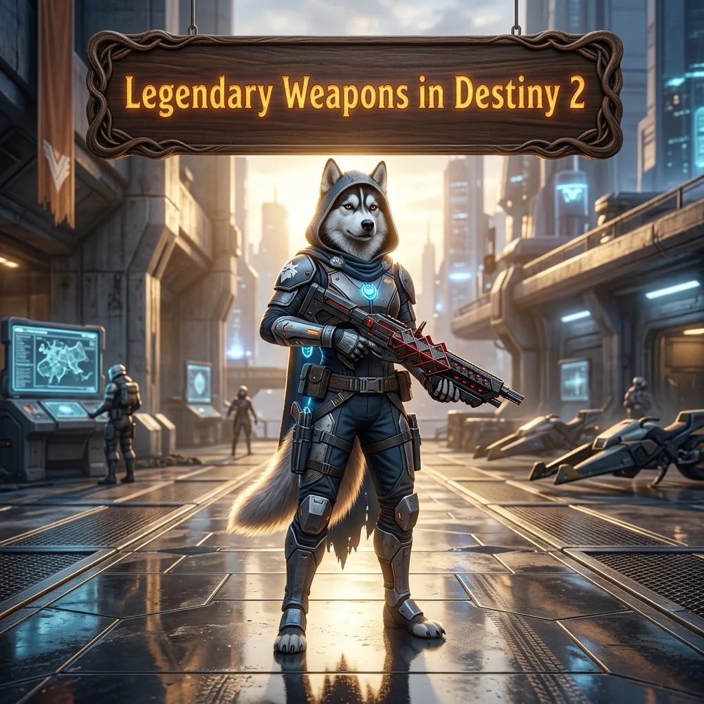 Promotional image for Legendary Weapons Boosting Services in Destiny 2