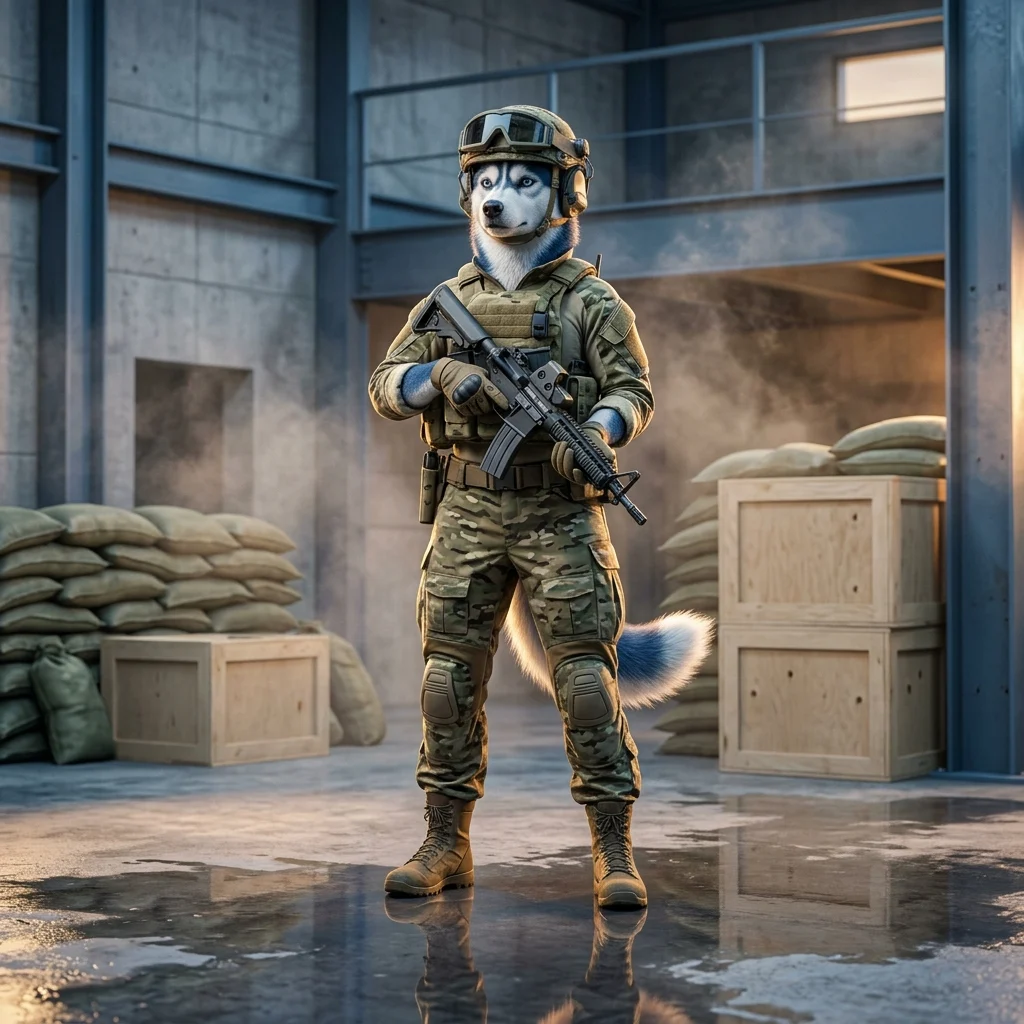 Kynningarmynd fyrir byrjendaleiðbeiningar í War Dogs sem sýnir almenna leikjastemningu án læsilegs texta eða merkja.