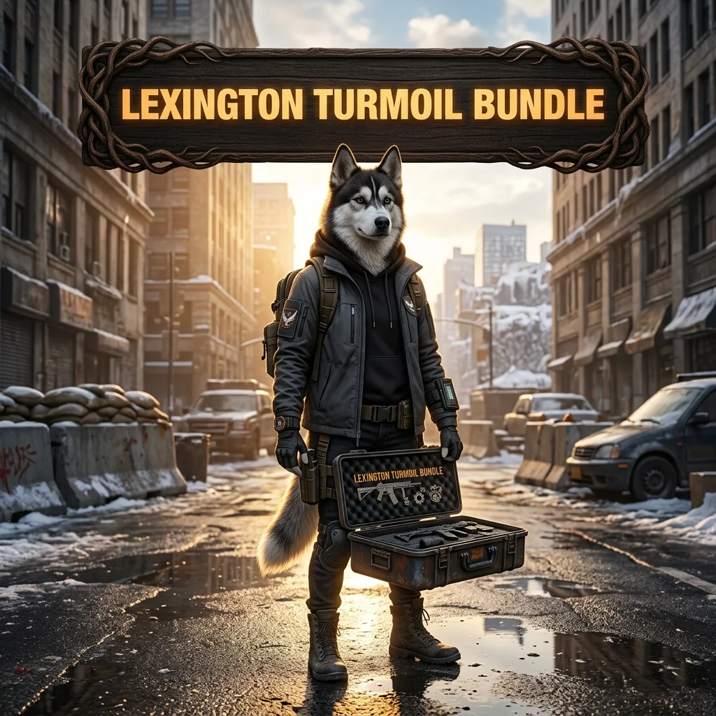 Promotional image representing the Lexington Turmoil Bundle Boost service for The Division 2