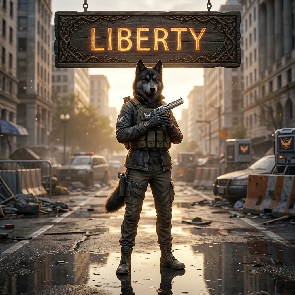 Promotional image representing the Liberty Boost service in The Division 2.