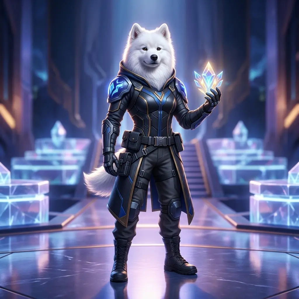 Stilisierte Gaming-Illustration zu LoL-Boosting-Angeboten ohne sichtbaren Text oder erkennbare Beschriftung.