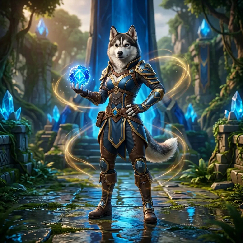 Mchoro wa kisanii unaowasilisha wazo la kuongeza ushindi wa jumla katika mchezo wa League of Legends, bila maandishi yanayoonekana.