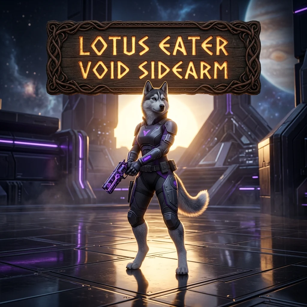 Promotional image for the Lotus Eater Void Sidearm Boost service in Destiny 2.