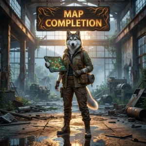 Promotional image for the Map Completion Boost in Once Human map completion service