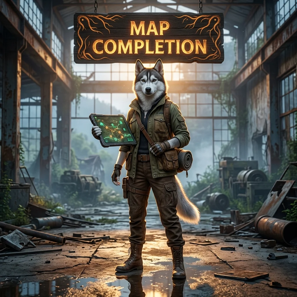 Promotional image for the Map Completion Boost in Once Human map completion service
