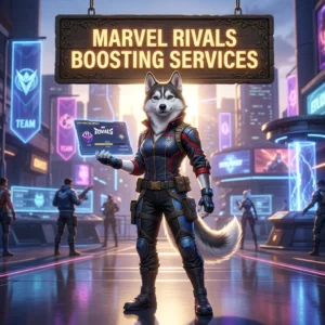 Promotional image for Marvel Rivals Boosting Services, a service providing boosting support for players in Marvel Rivals.