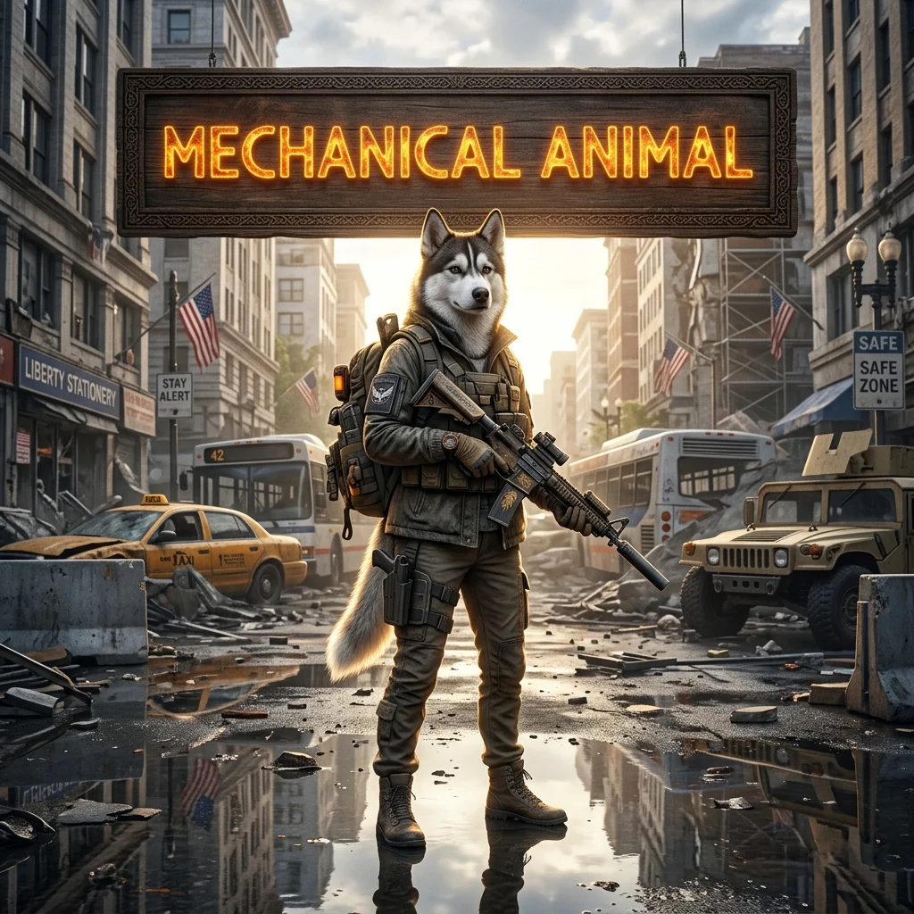 Promotional image for Mechanical Animal Named Assault Rifle Boost in The Division 2, a Division 2 boost service.