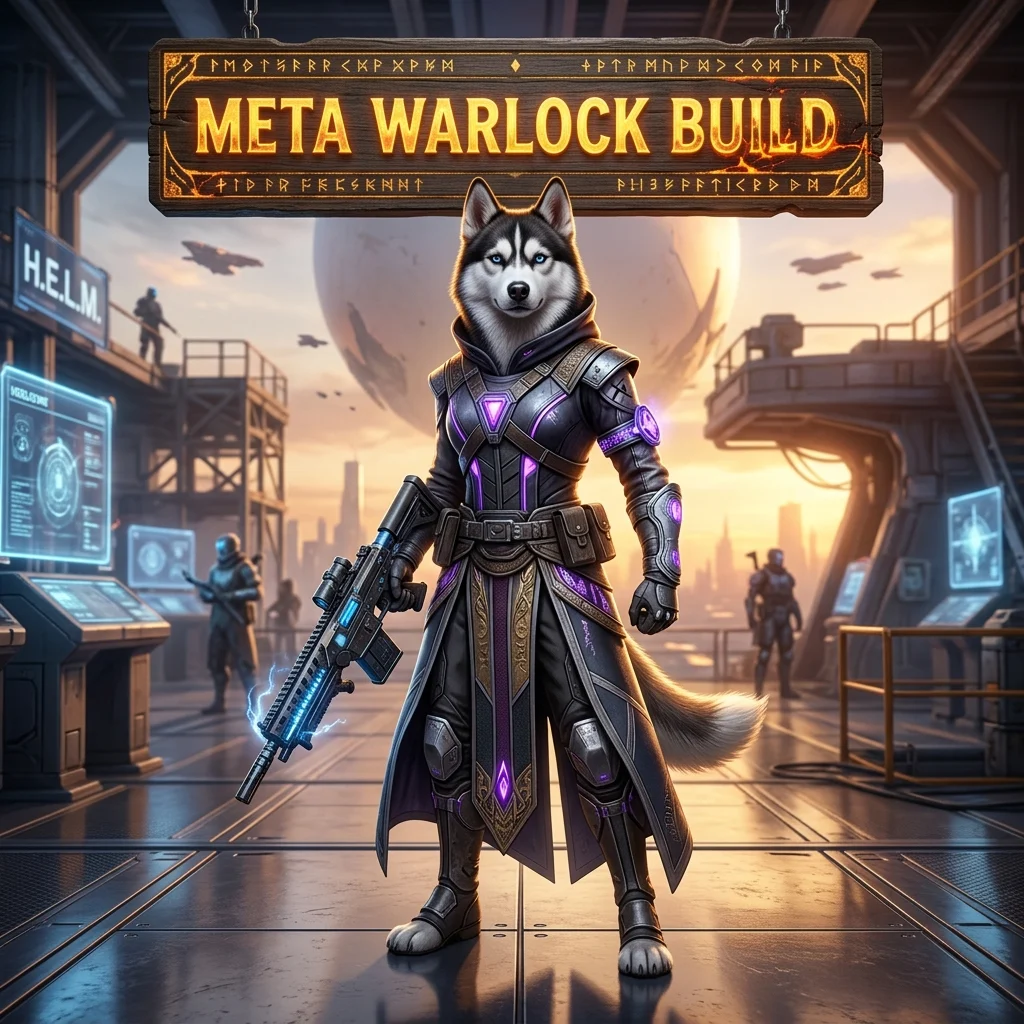 Promotional image for the Meta Warlock Build Boost in Destiny 2 service