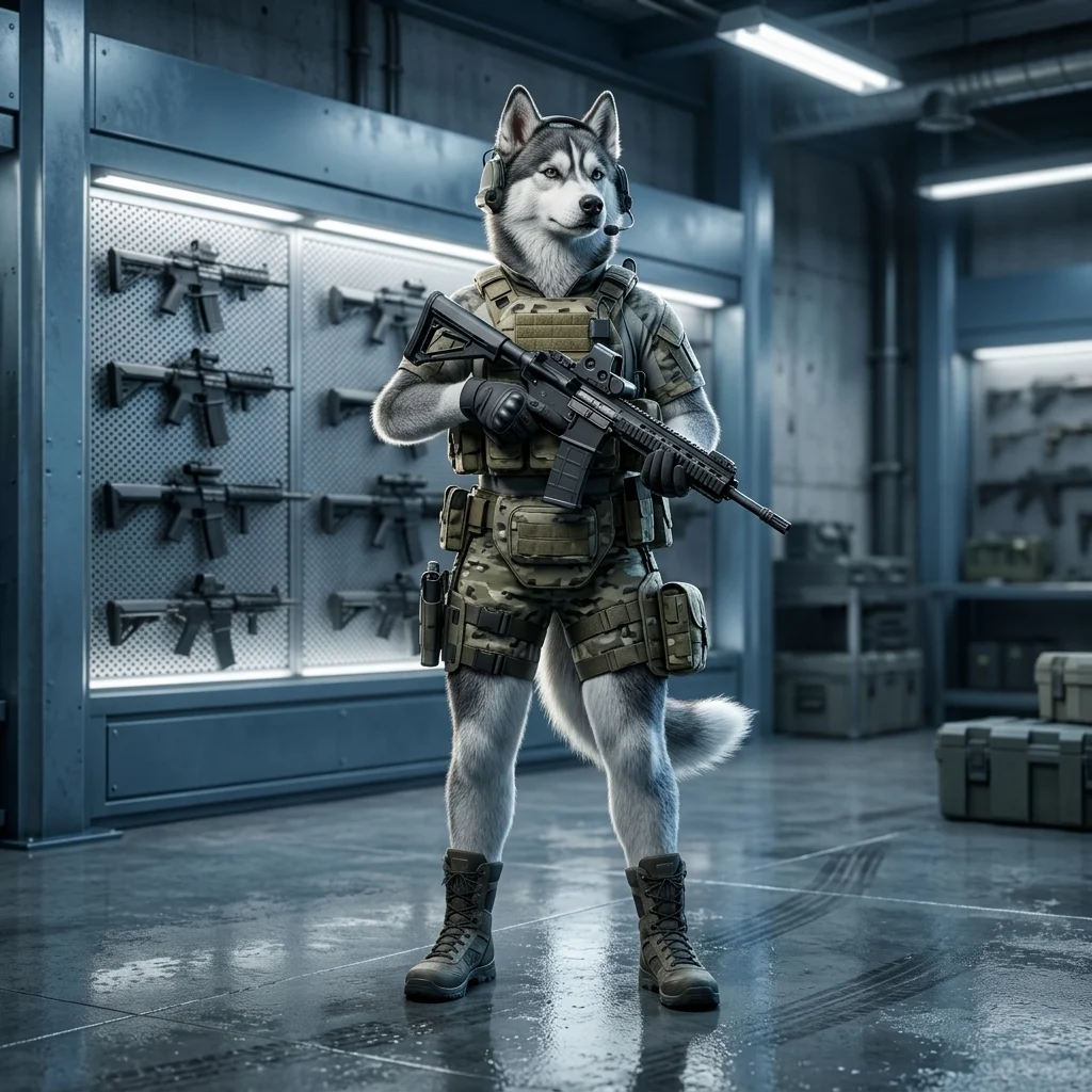 Tampok na likhang-sining para sa mga panimulang sandata na may ranggo sa WARDOGS