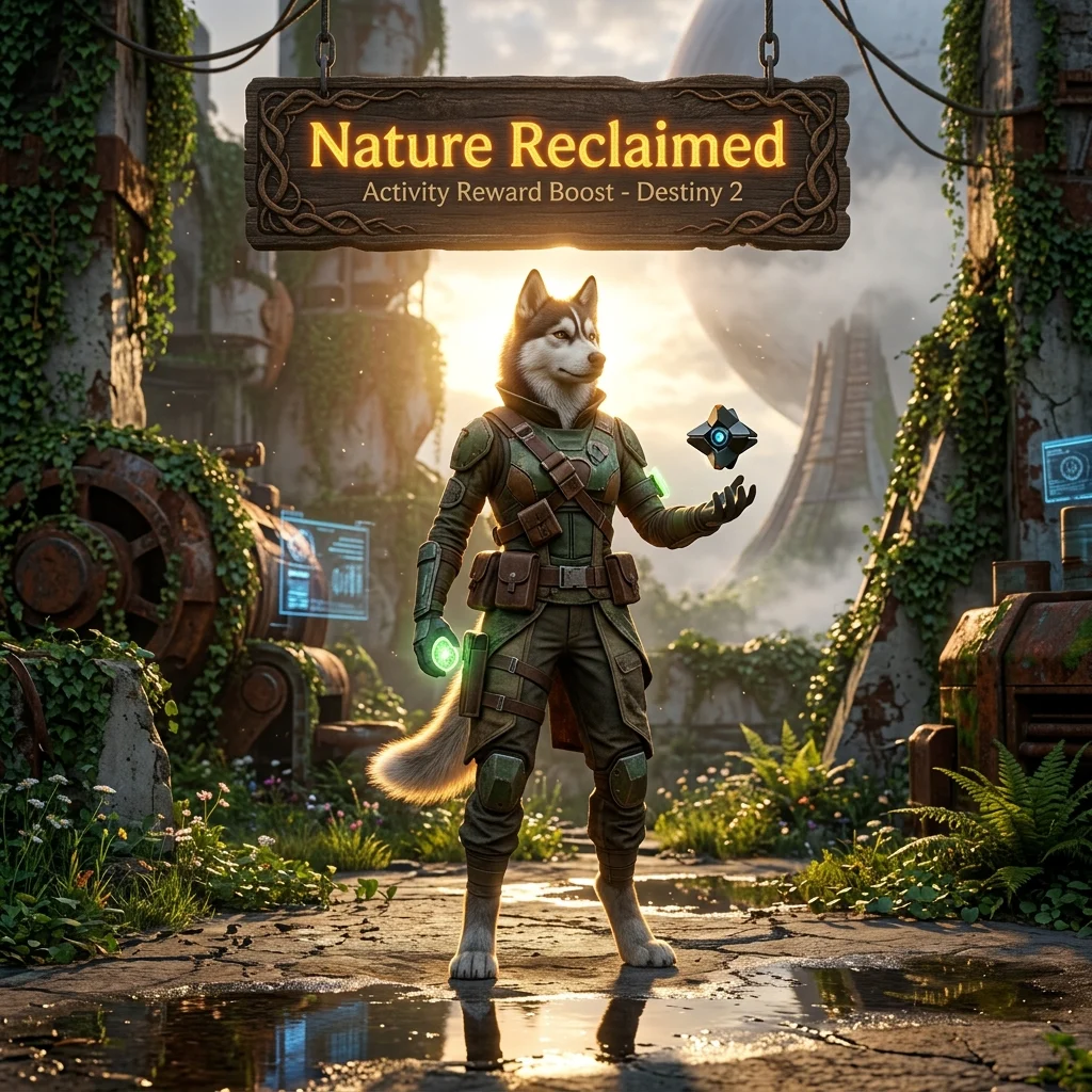 Promotional image for the Nature Reclaimed Boost service in Destiny 2.
