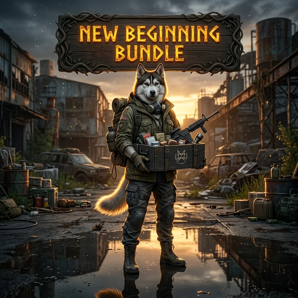 Promotional image for the New Beginning Bundle Boost service in Once Human