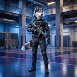 Illustration kopplad till en nybörjarguide för WARDOGS, utan synlig text eller skyltar.