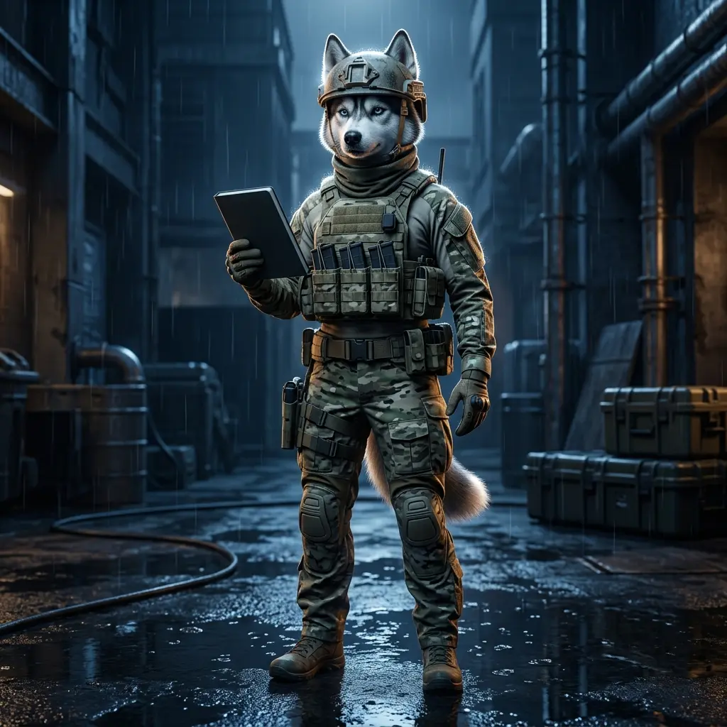 Myndskreyting með hasarblæ fyrir ókeypis leiðarvísa í Call of Duty: Modern Warfare 4, án lesanlegs texta eða merkinga.