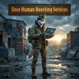 Promotional image representing Once Human Boosting Services for players seeking assistance with Once Human progression