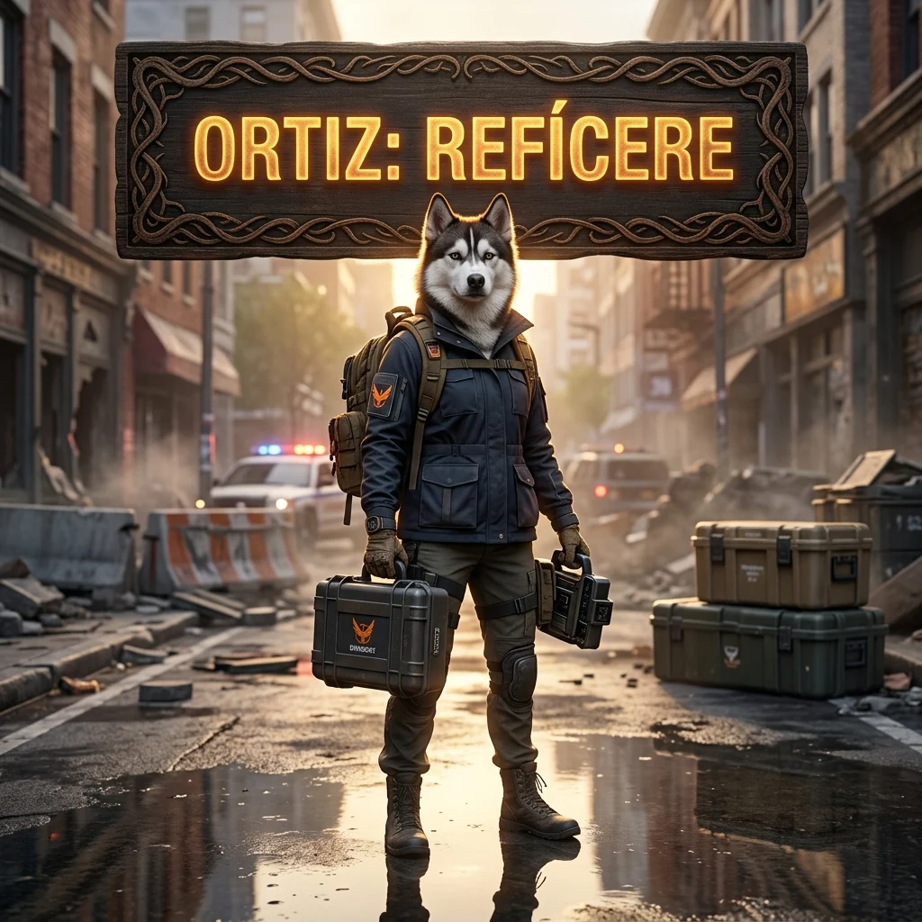 Promotional image for Ortiz: Refícere Gear Set Boost in The Division 2 Boost in Division 2.